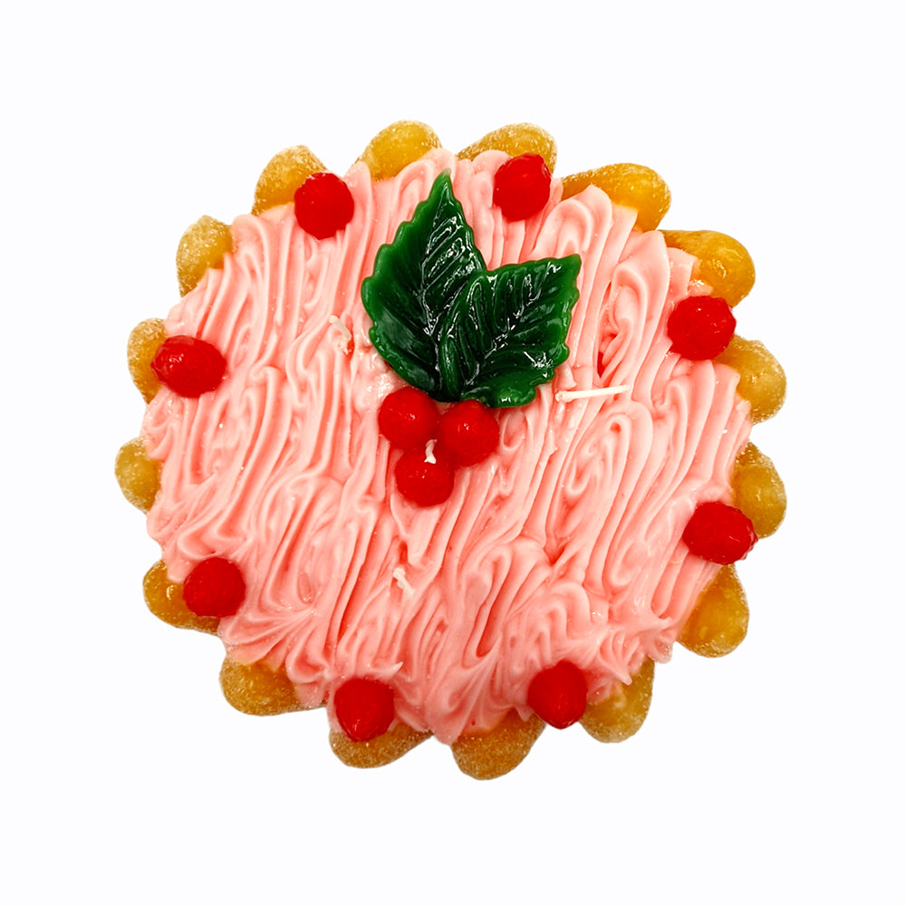 Strawberry Cake Wax Candle