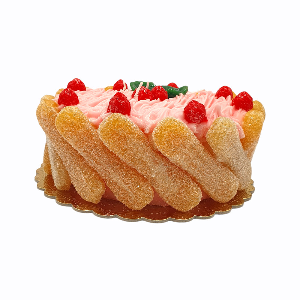 Strawberry Cake Wax Candle