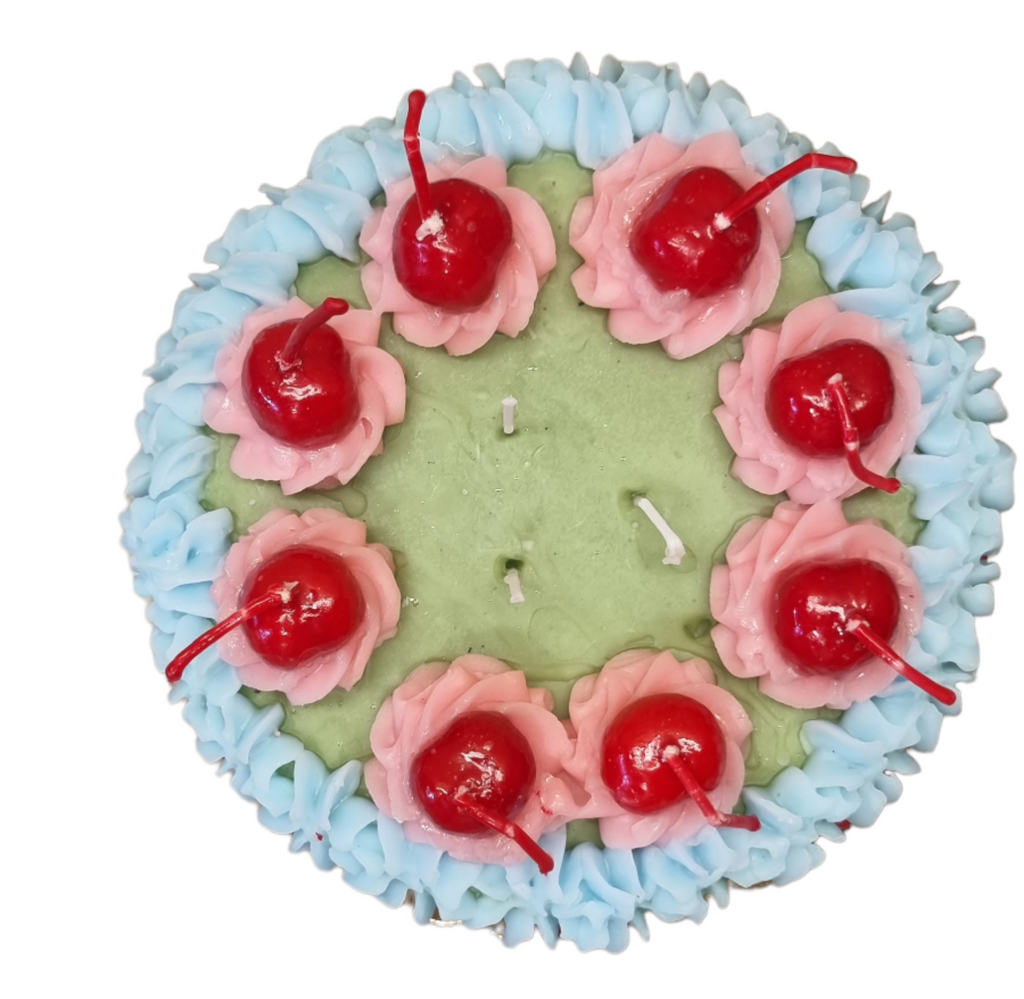 Cream Cake Wax Candle