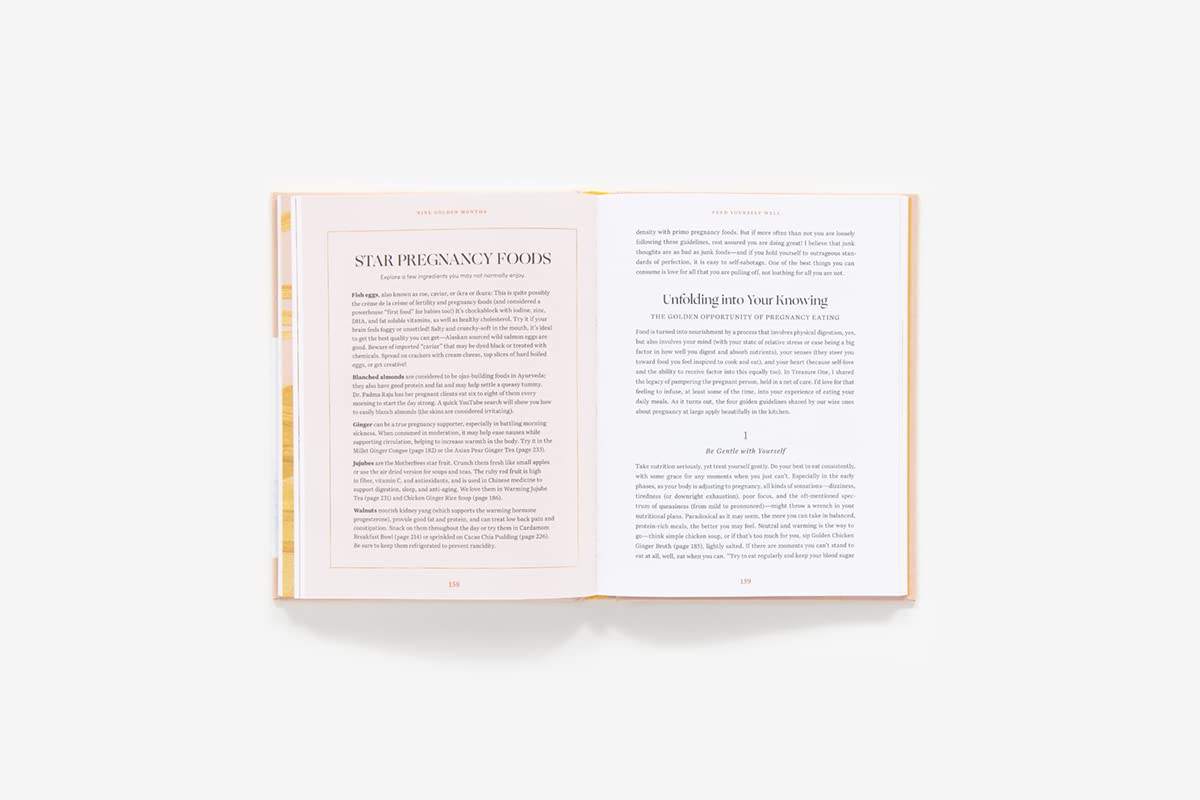 Nine Golden Months Cook Book: The Essential Art of Nurturing the Mother-To-Be