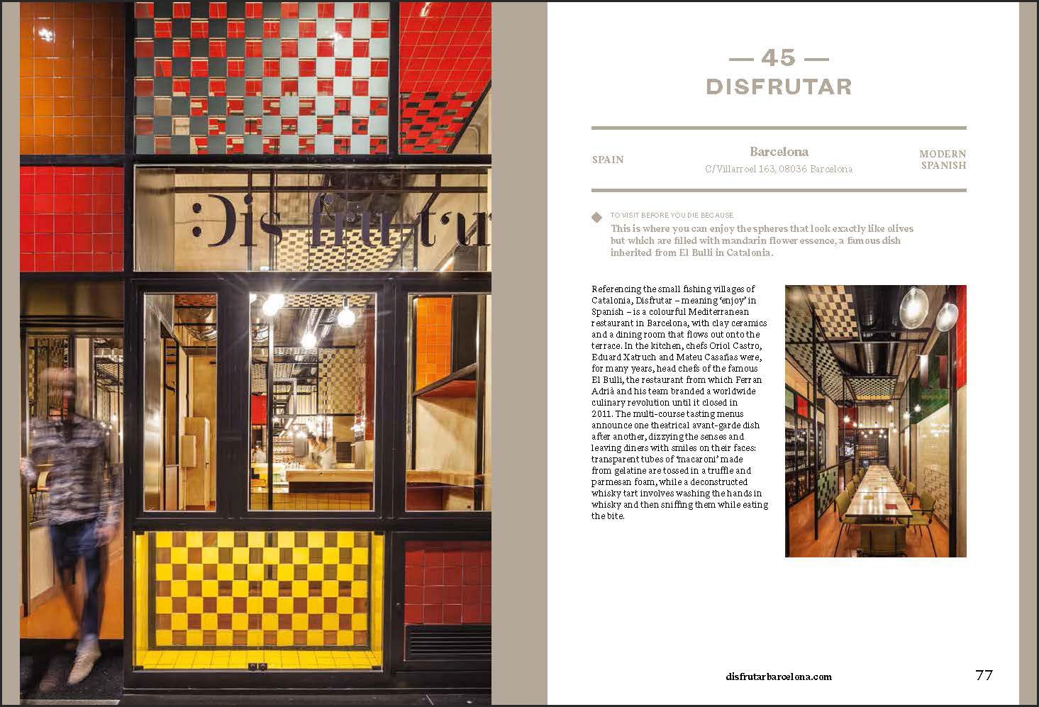 150 Restaurants You Need to Visit Before You Die