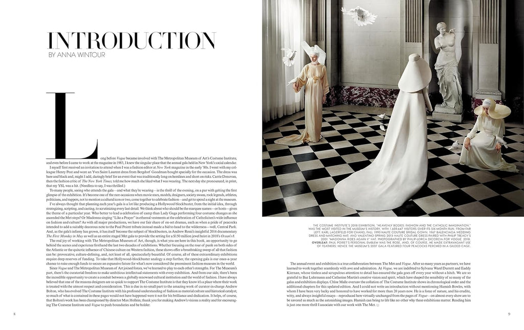 Vogue and the Metropolitan Museum of Art Costume Institute Photography Monograph