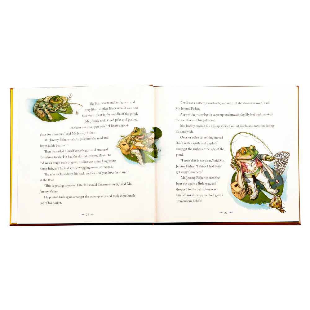 The Classic Tale of Peter Rabbit Leather-Bound Hardback Book