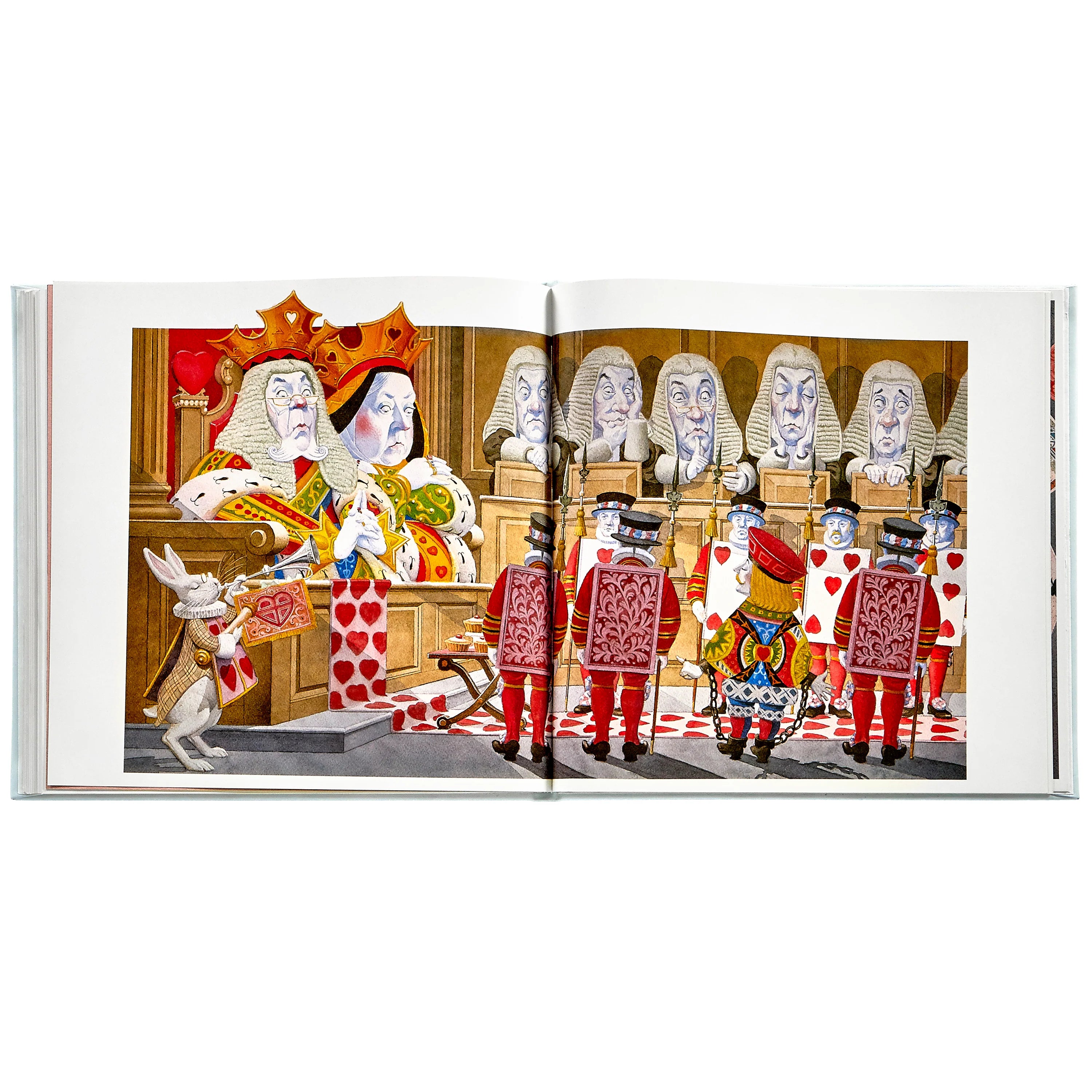 Alice's Adventures in Wonderland Leather-Bound Hardback Book