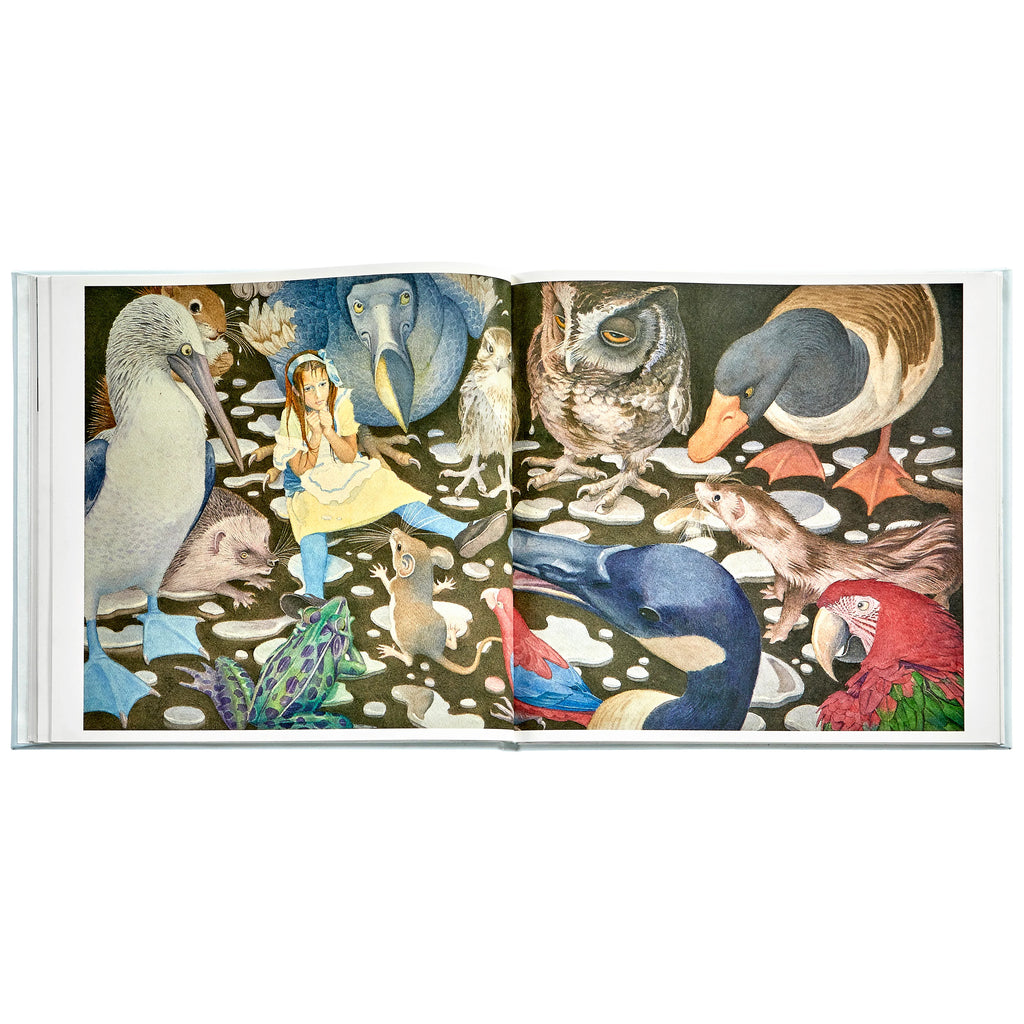 Alice's Adventures in Wonderland Leather-Bound Hardback Book