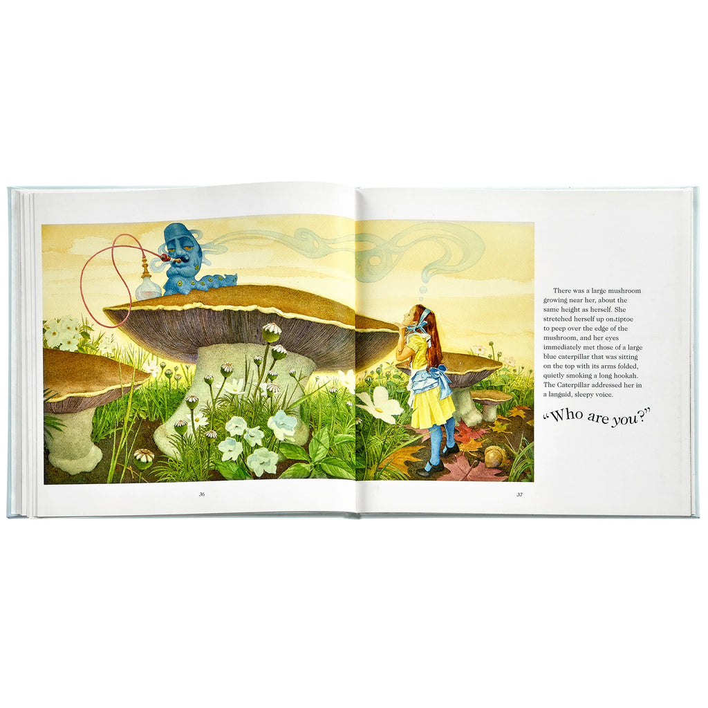 Alice's Adventures in Wonderland Leather-Bound Hardback Book