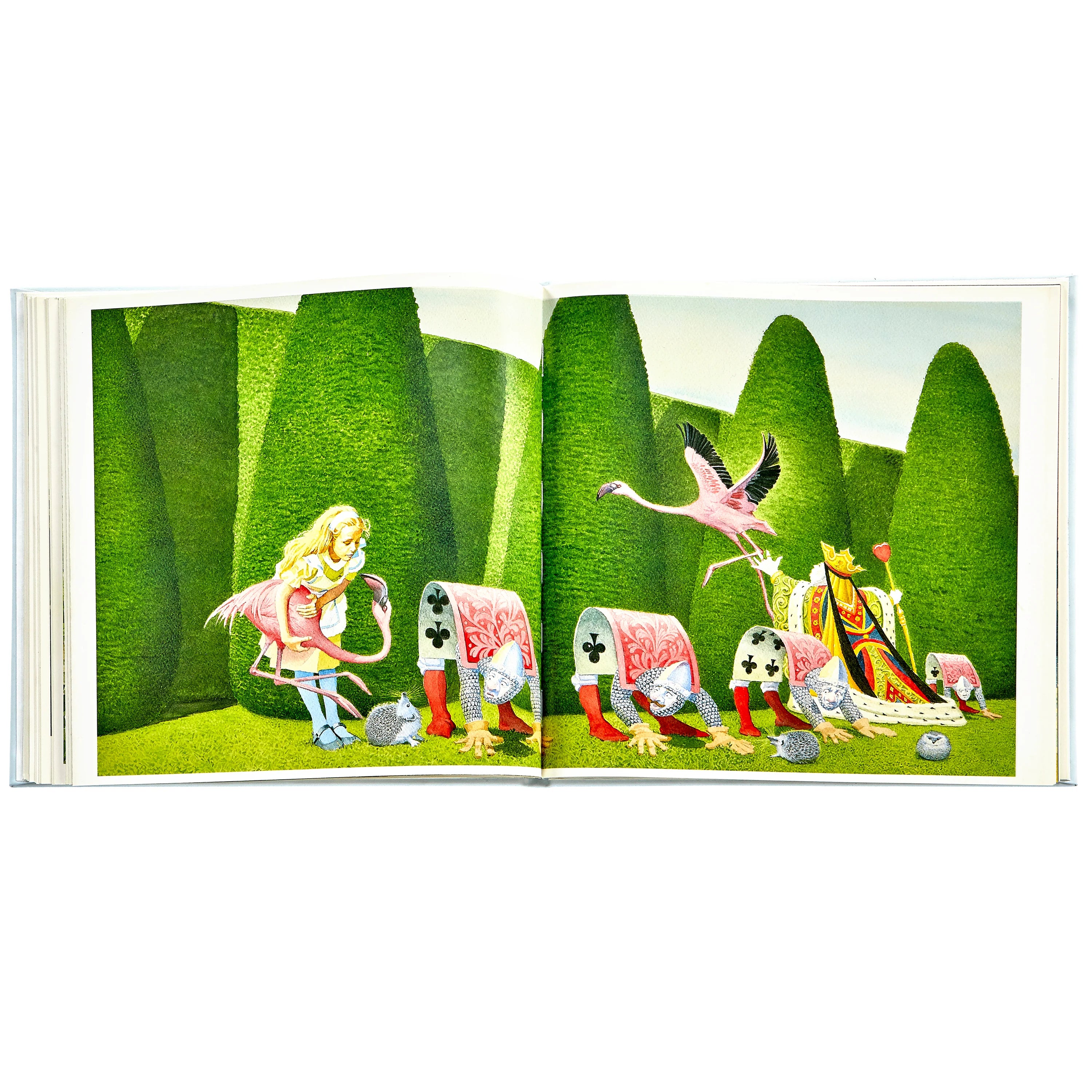 Alice's Adventures in Wonderland Leather-Bound Hardback Book