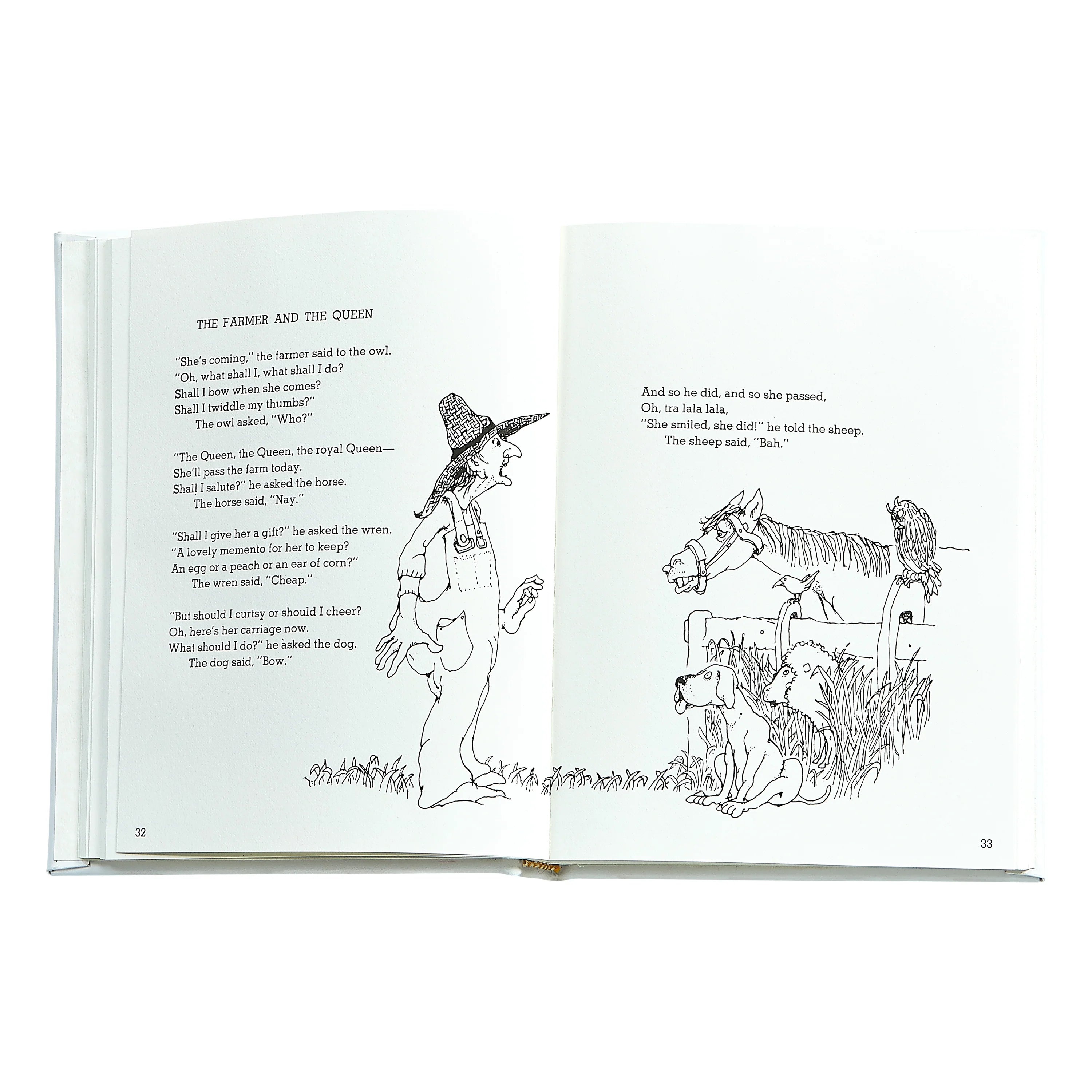 Where the Sidewalk Ends: Poems and Drawings Leather-Bound Hardback Book