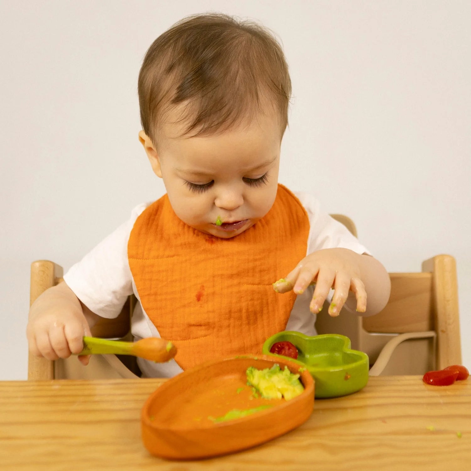 Cathy the Carrot Plate & Spoon Set