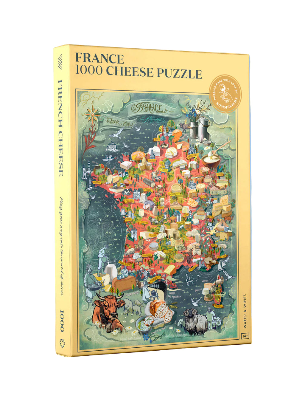France Cheese Puzzle
