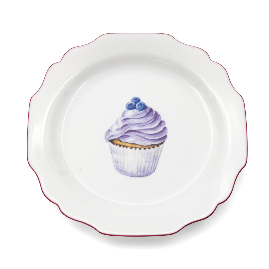 fête Exclusive Cupcake Dessert Plate