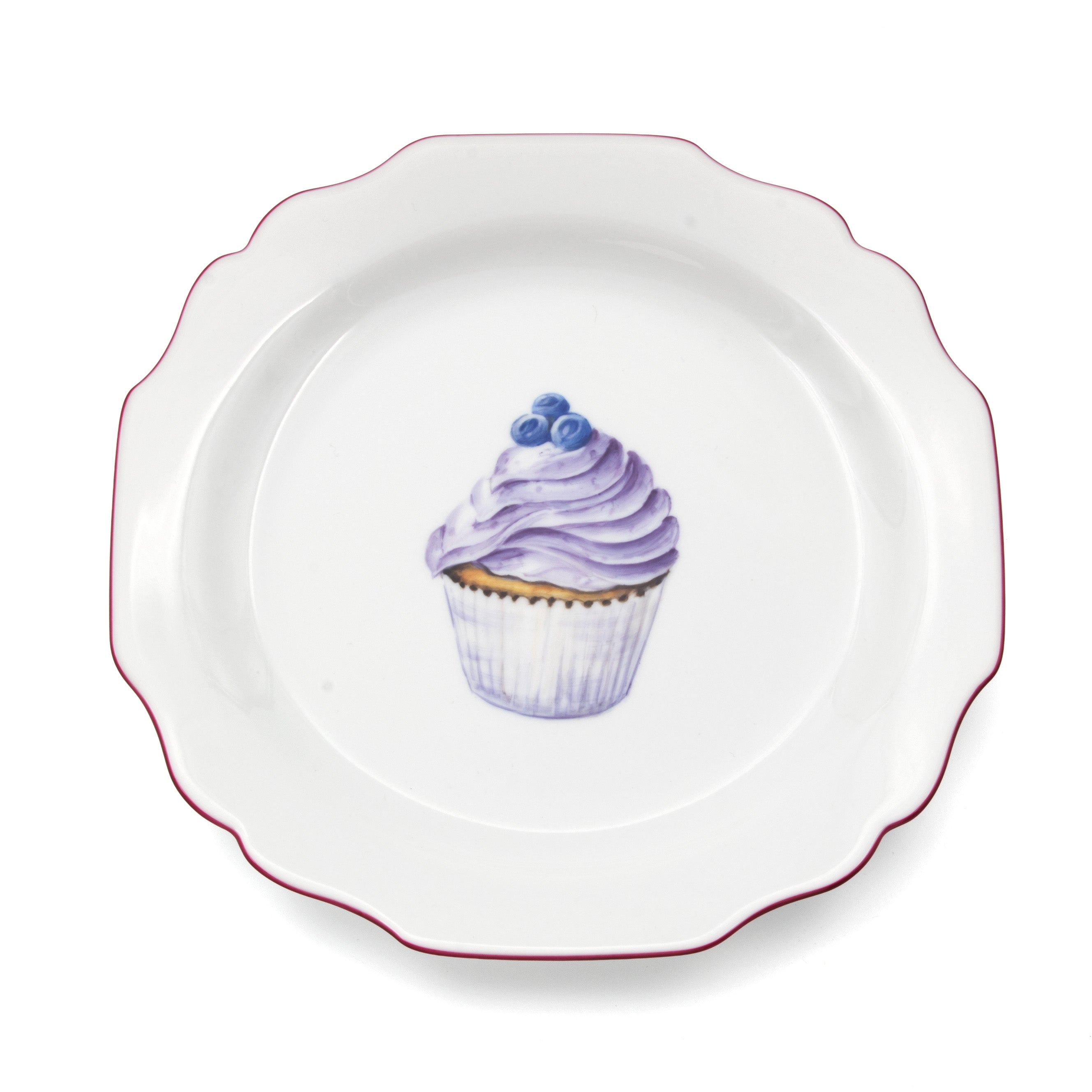 fête Exclusive Cupcake Dessert Plate