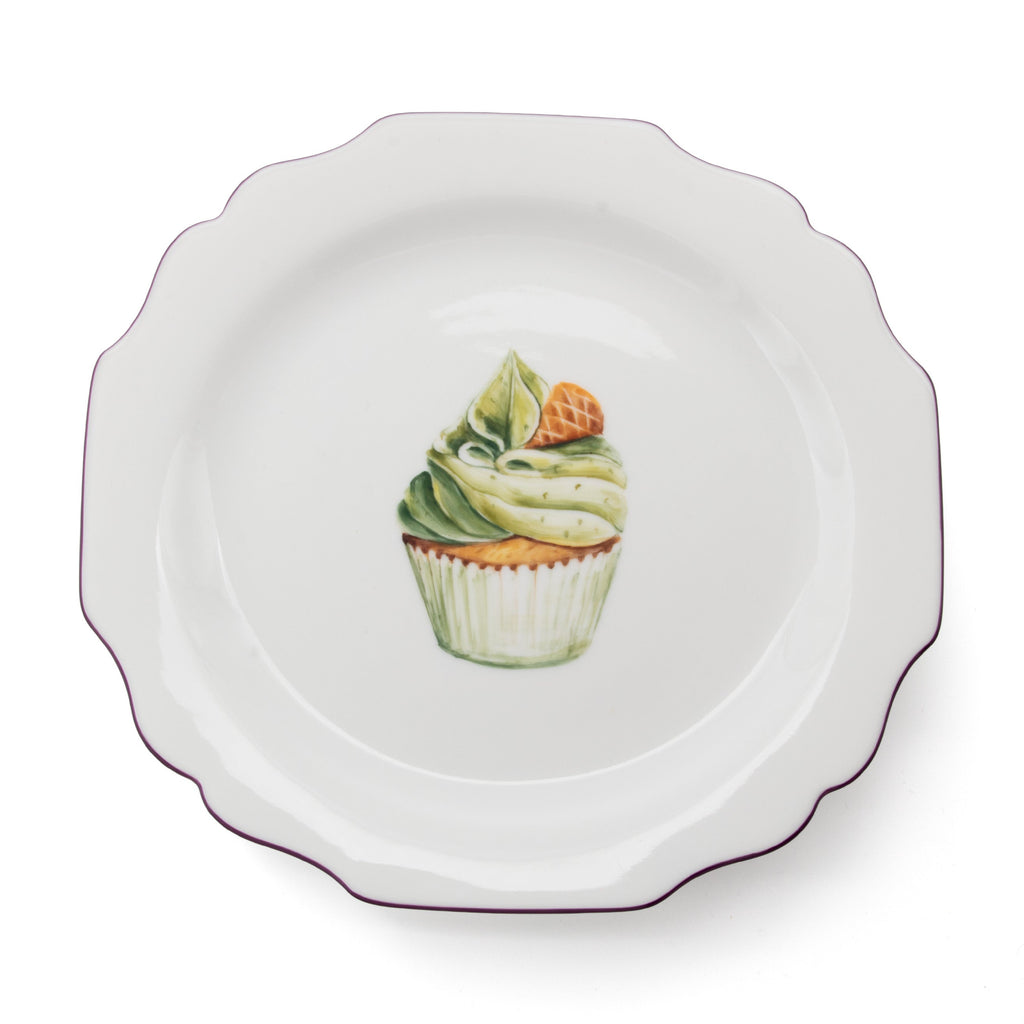 fête Exclusive Cupcake Dessert Plate