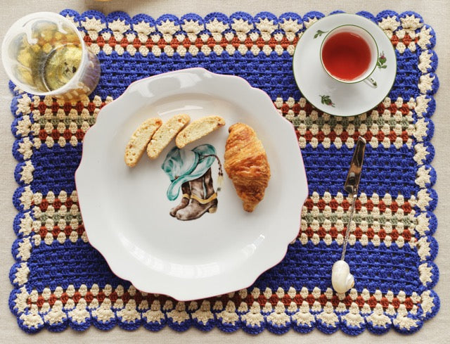 fête Exclusive Cowboy Starter Plate