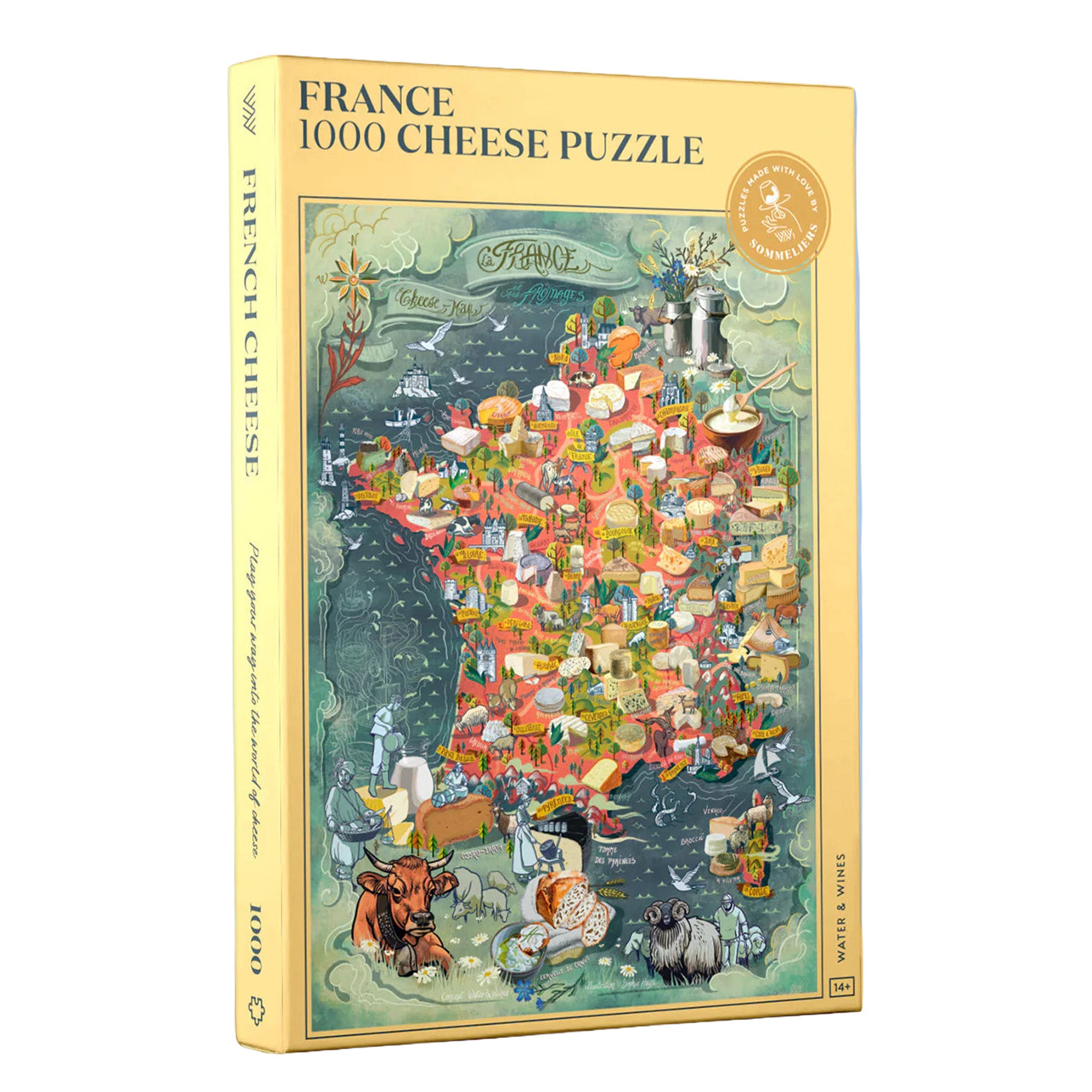France Cheese Puzzle