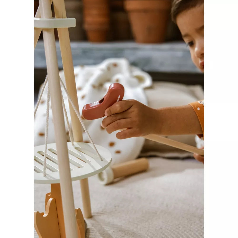 Wooden Camping Playset