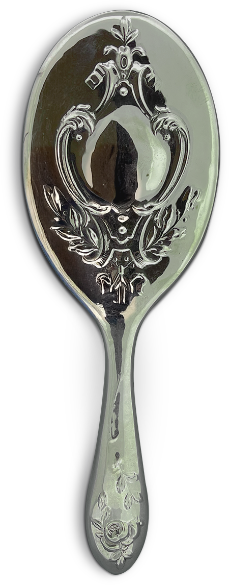 Silver Hair Brush