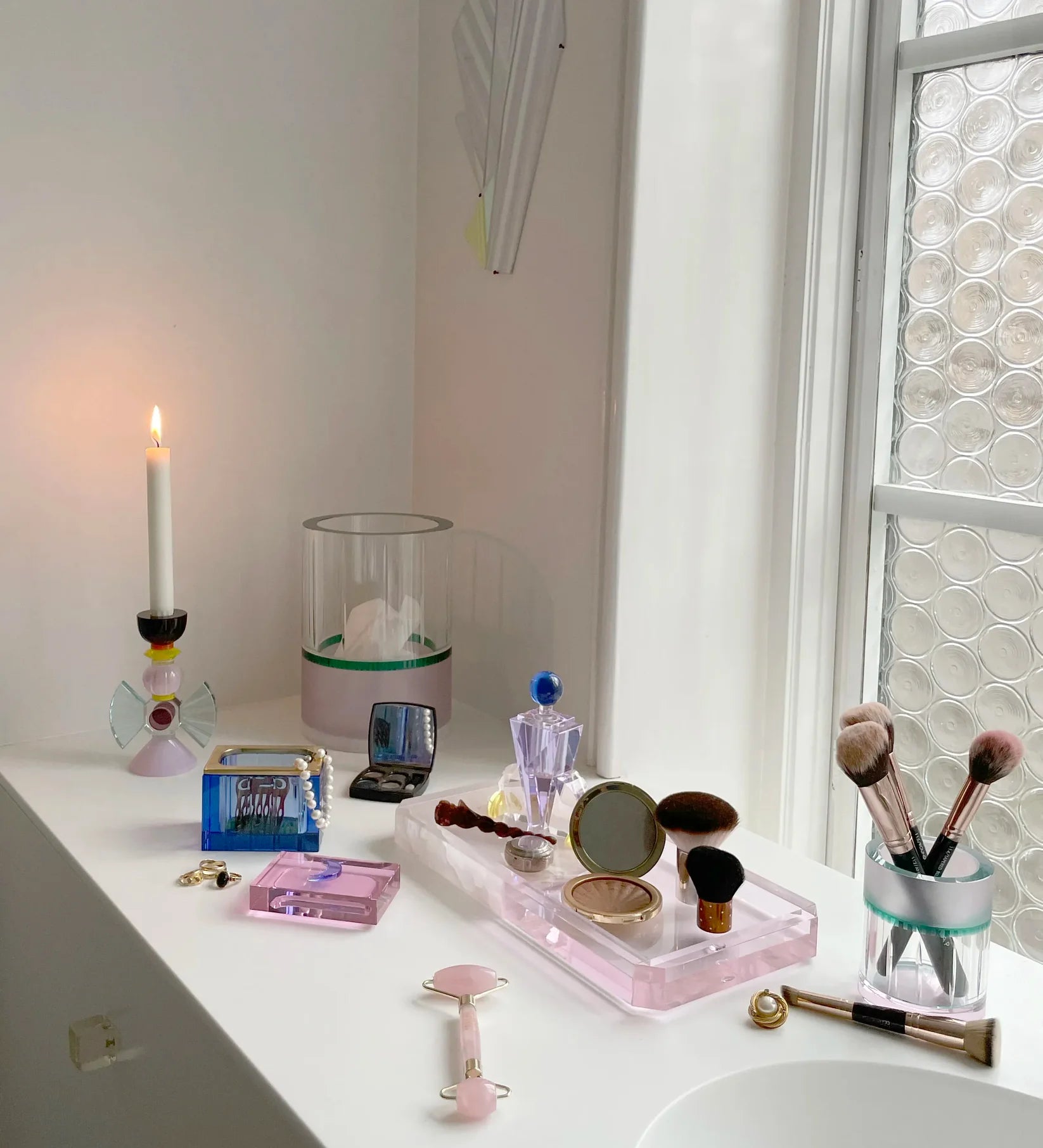 Onyx & Crystal Mad Tray