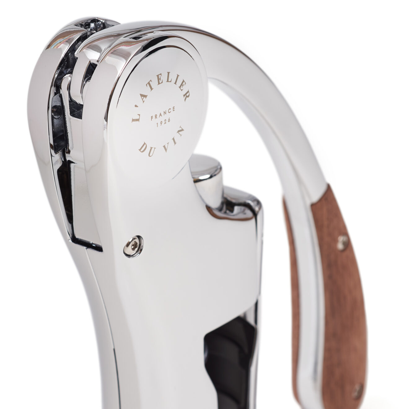 Oeno Motion Wood & Chrome Wine Opener