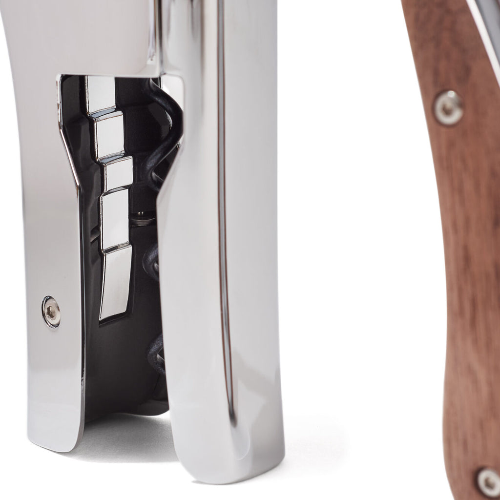 Oeno Motion Wood & Chrome Wine Opener