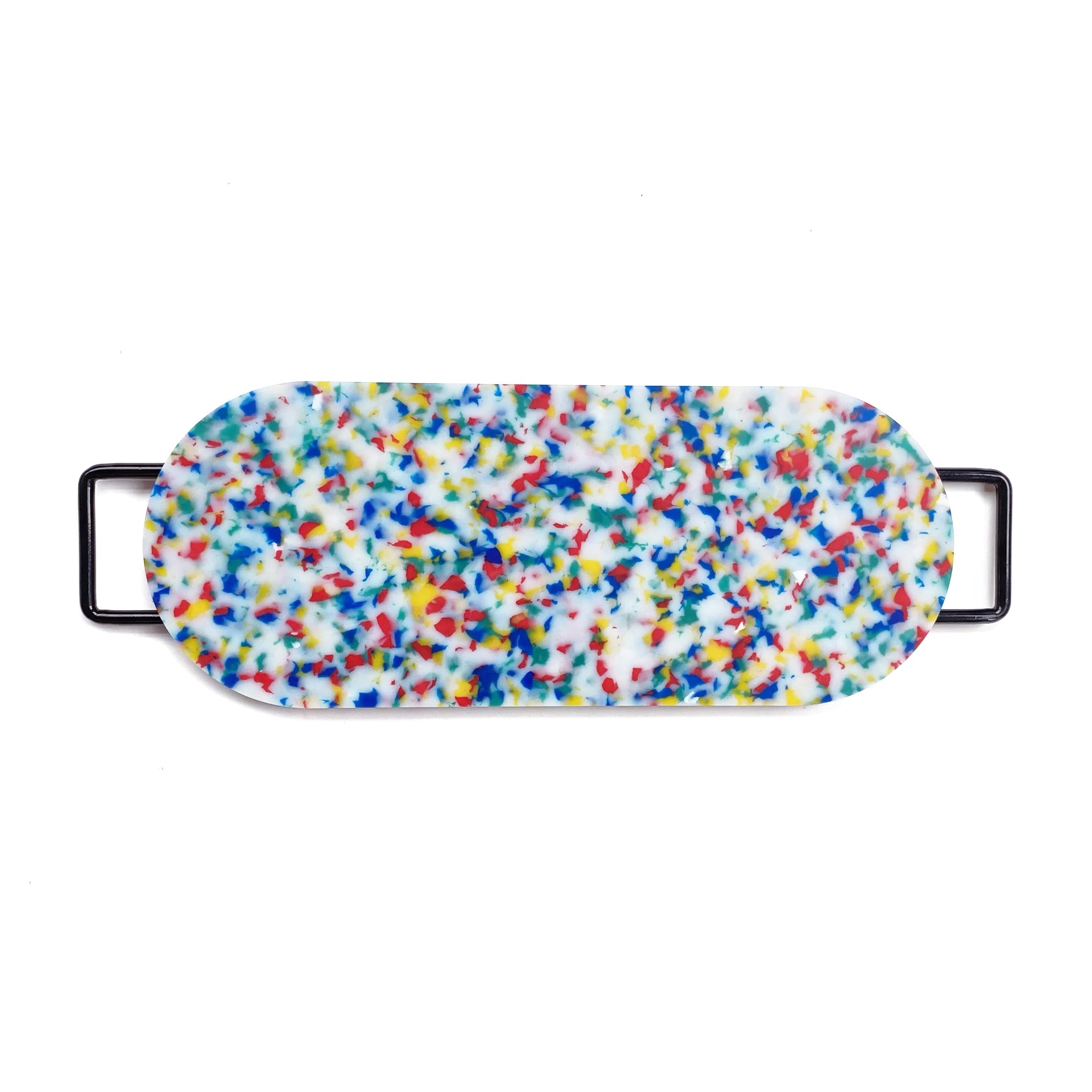 Oval Confetti Cutting Board