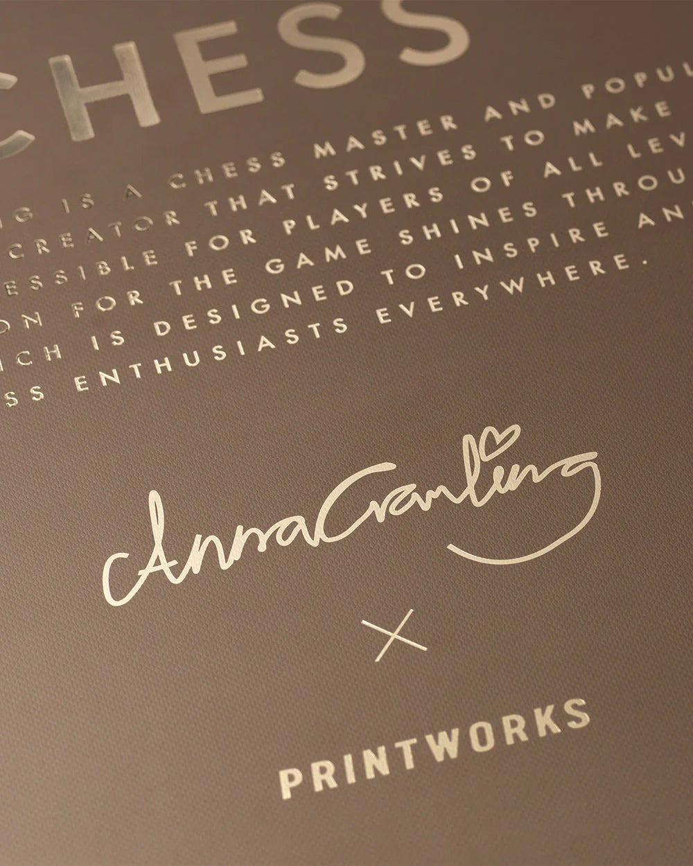 Chess Set, Anna Cramling Edition