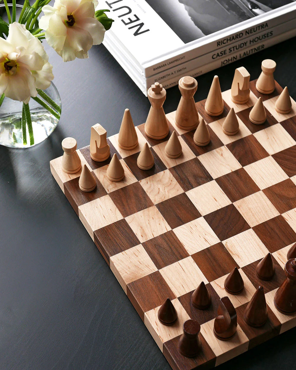Minimalist Wood Chess Set