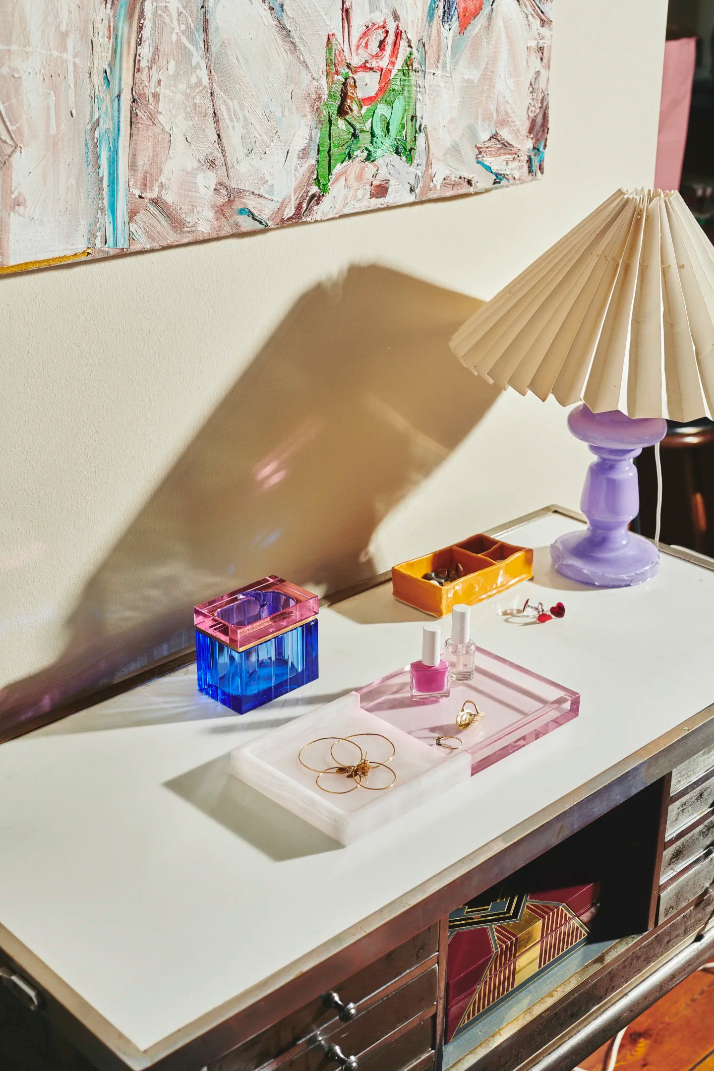 Onyx & Crystal Mad Tray