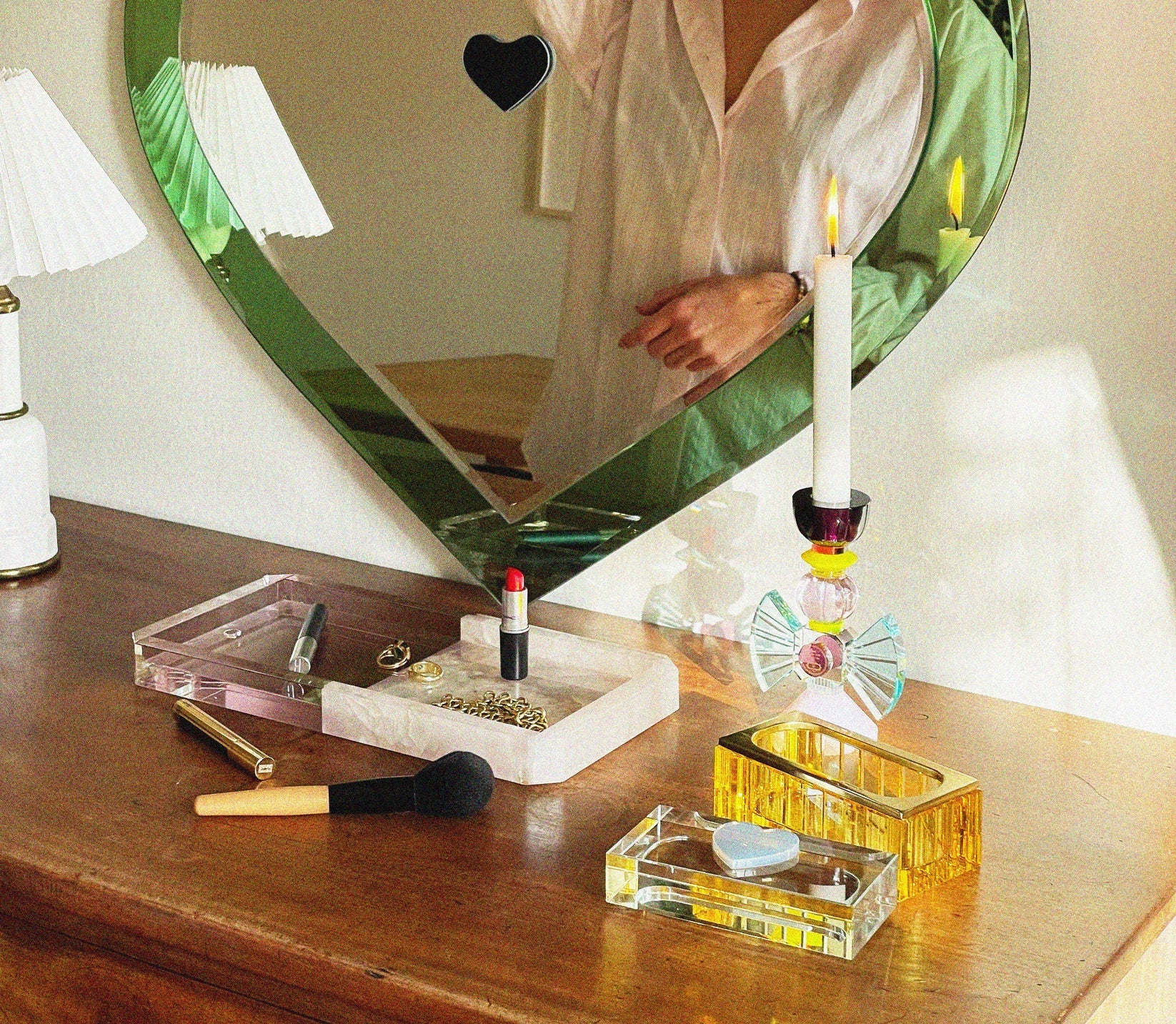 Onyx & Crystal Mad Tray