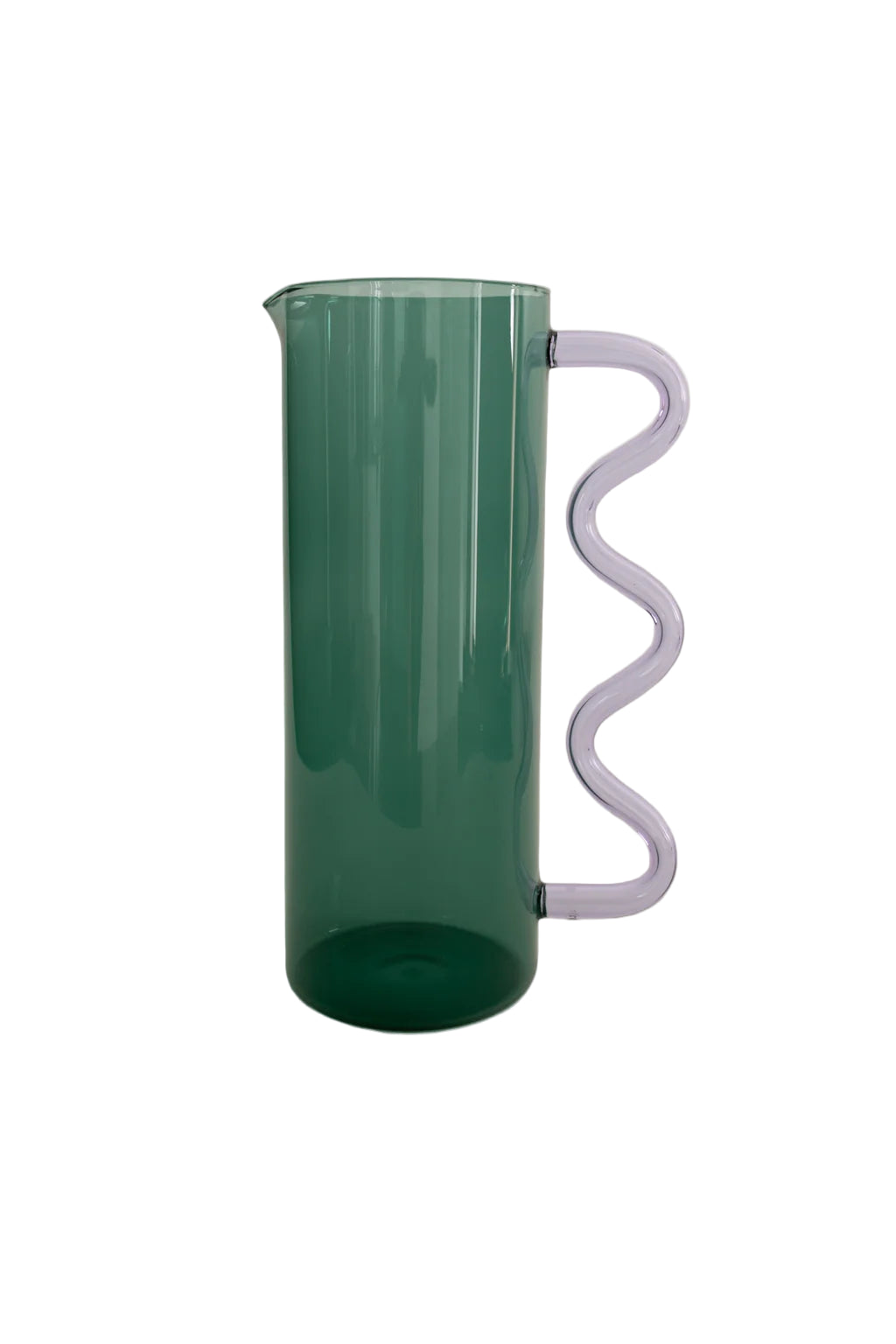 Borosilicate Glass Wave Pitcher