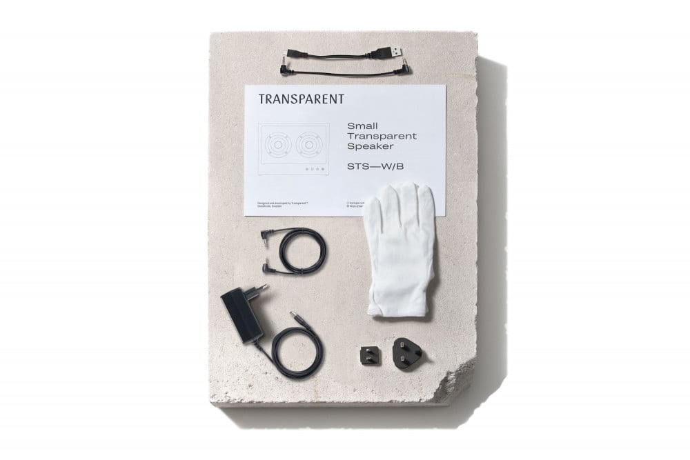 Small Transparent Speaker