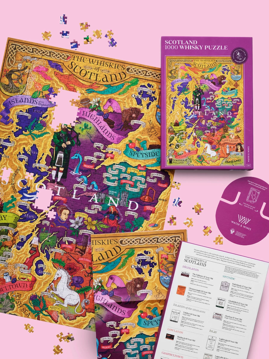 Scotland Whisky Puzzle