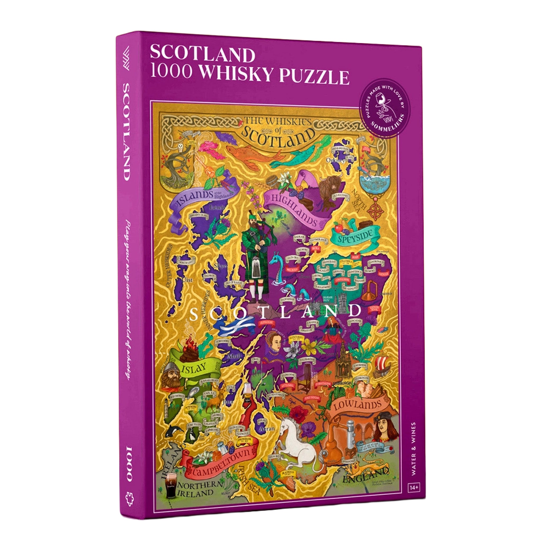 Scotland Whisky Puzzle