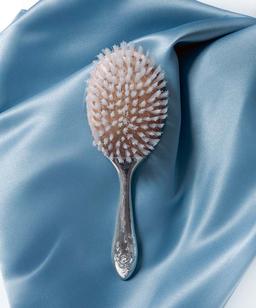 Silver Hair Brush