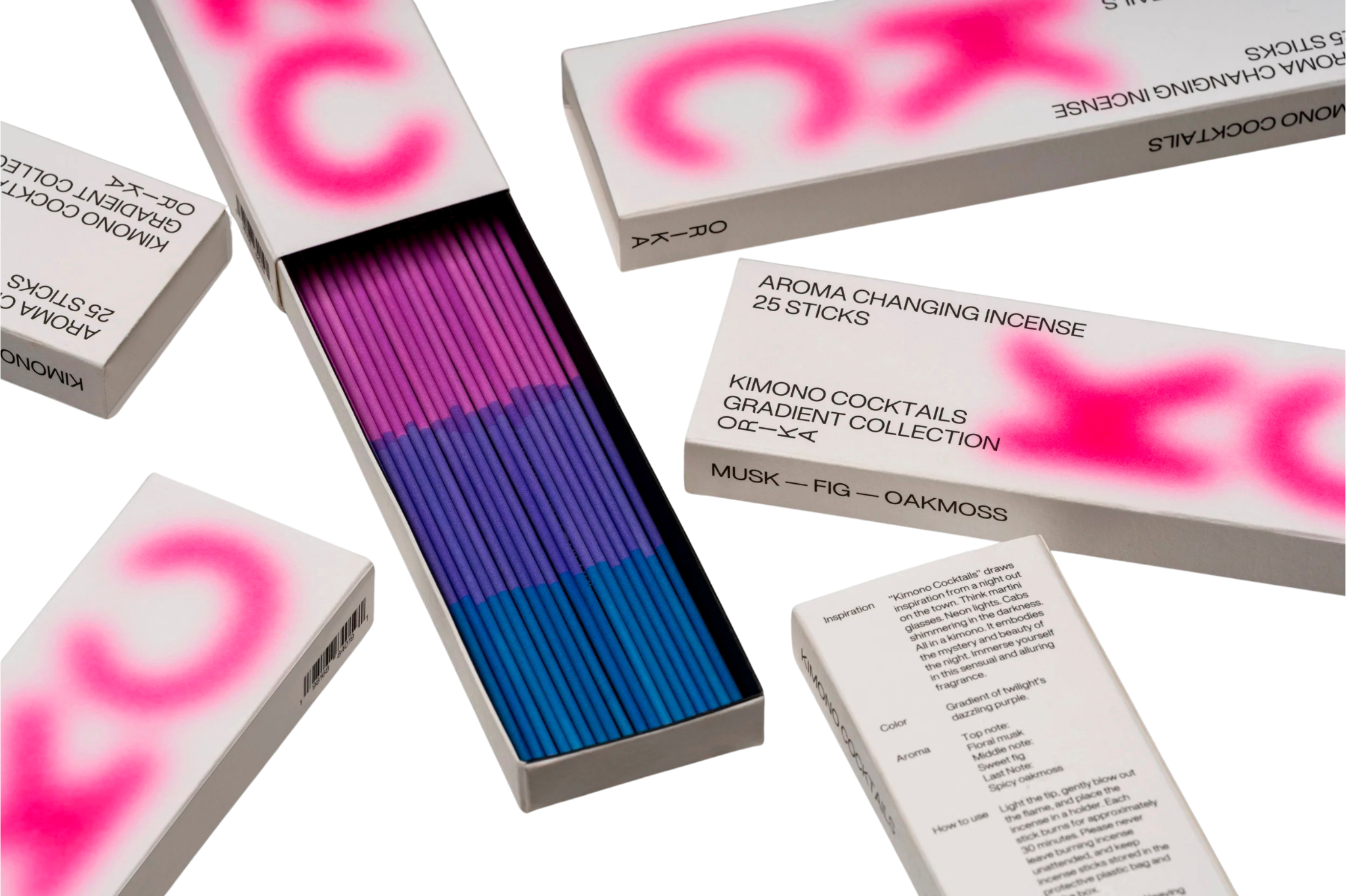 Kimono Cocktails Incense Sticks