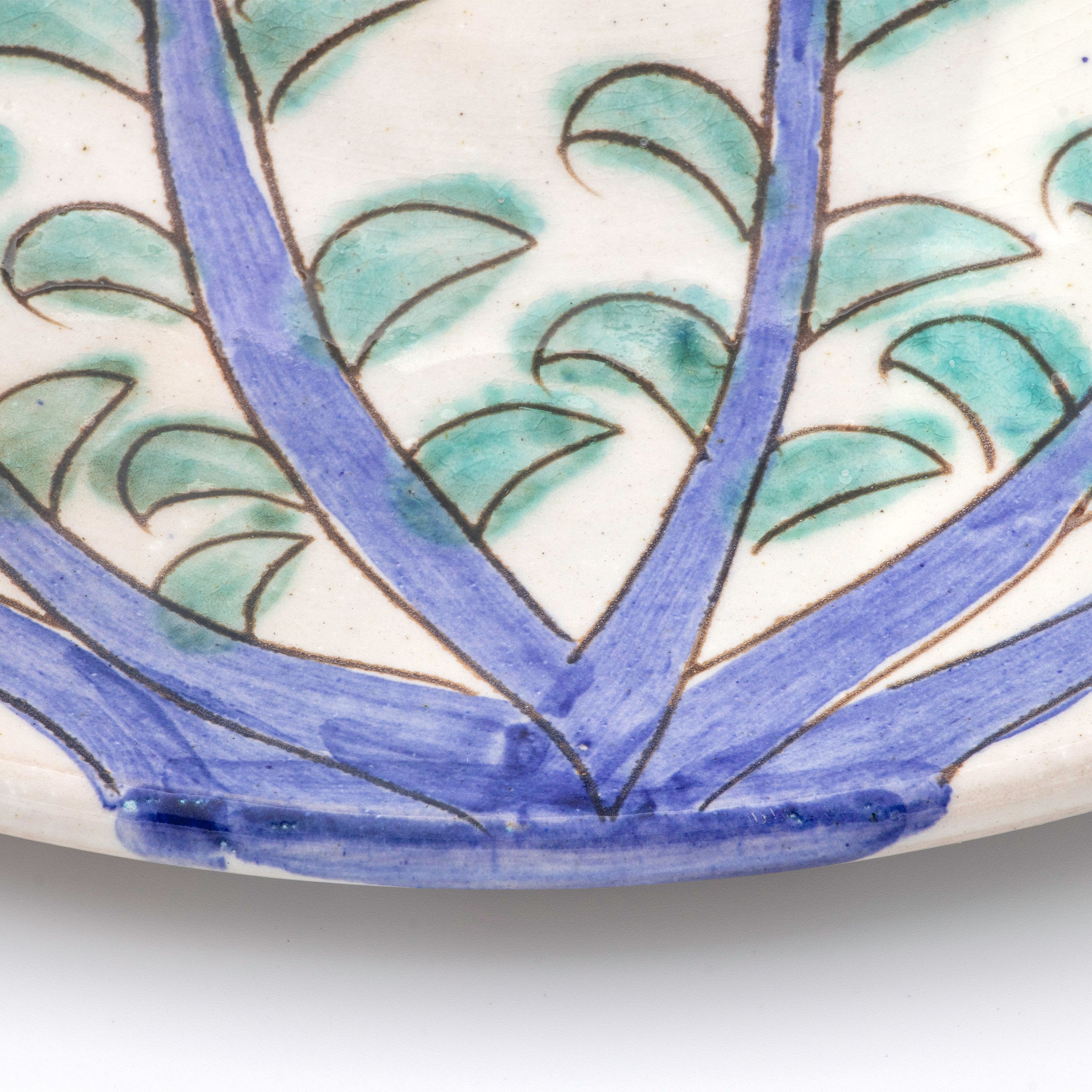 Blue & Green Buds Platter