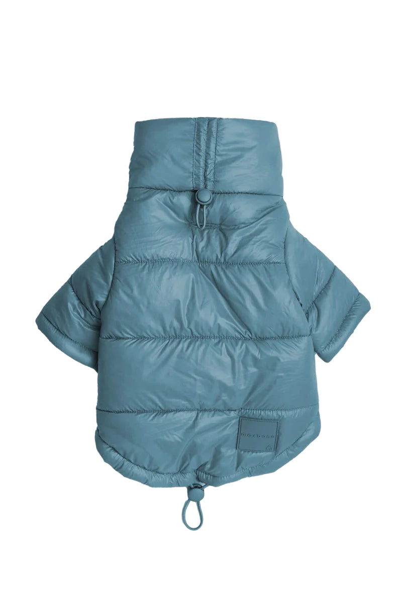 Glossy Dog Puffer Jacket