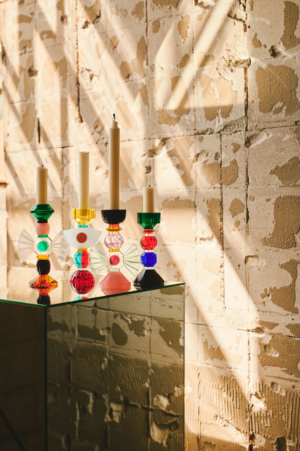 Crystal Laguna Candle Holder