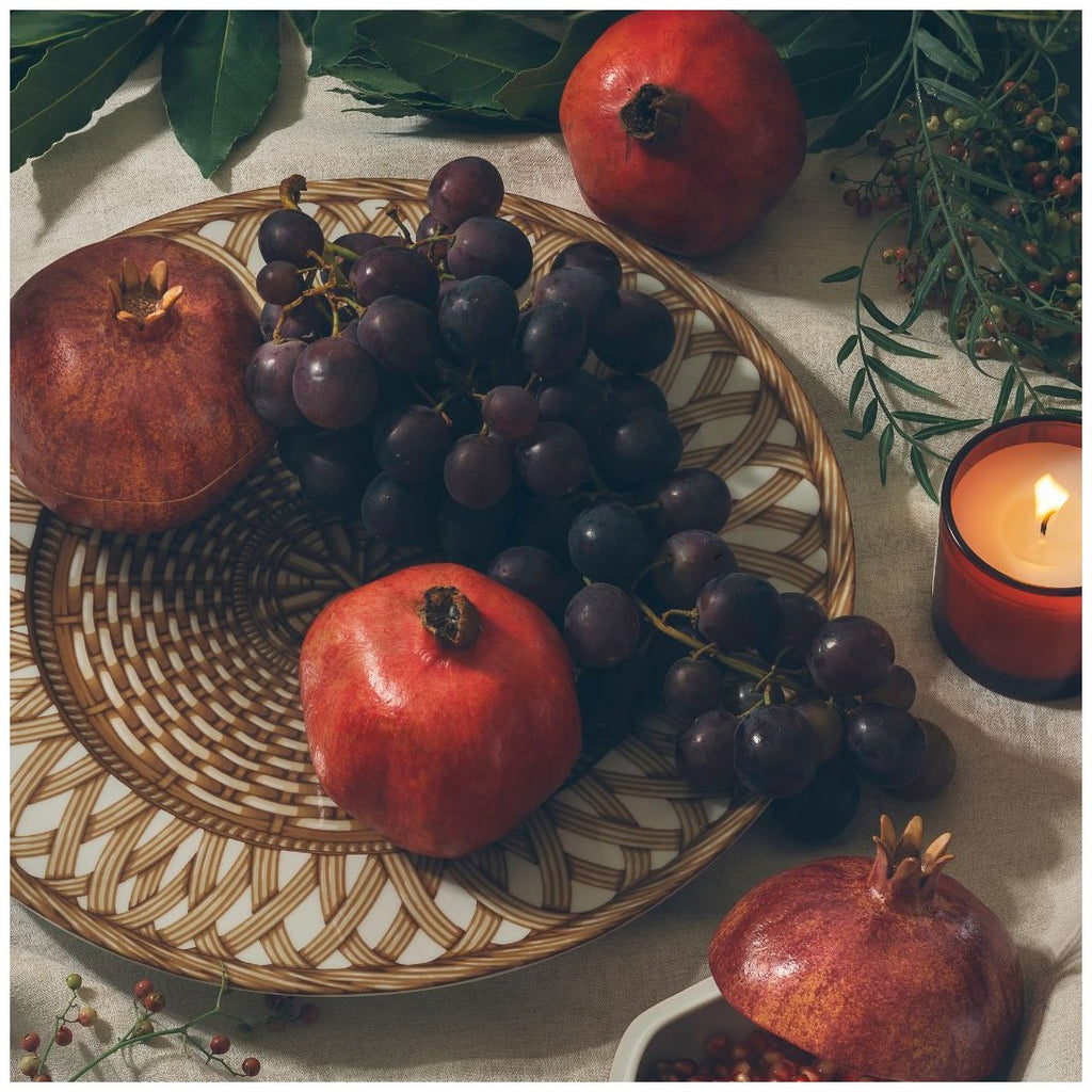Porcelain Pomegranate Box