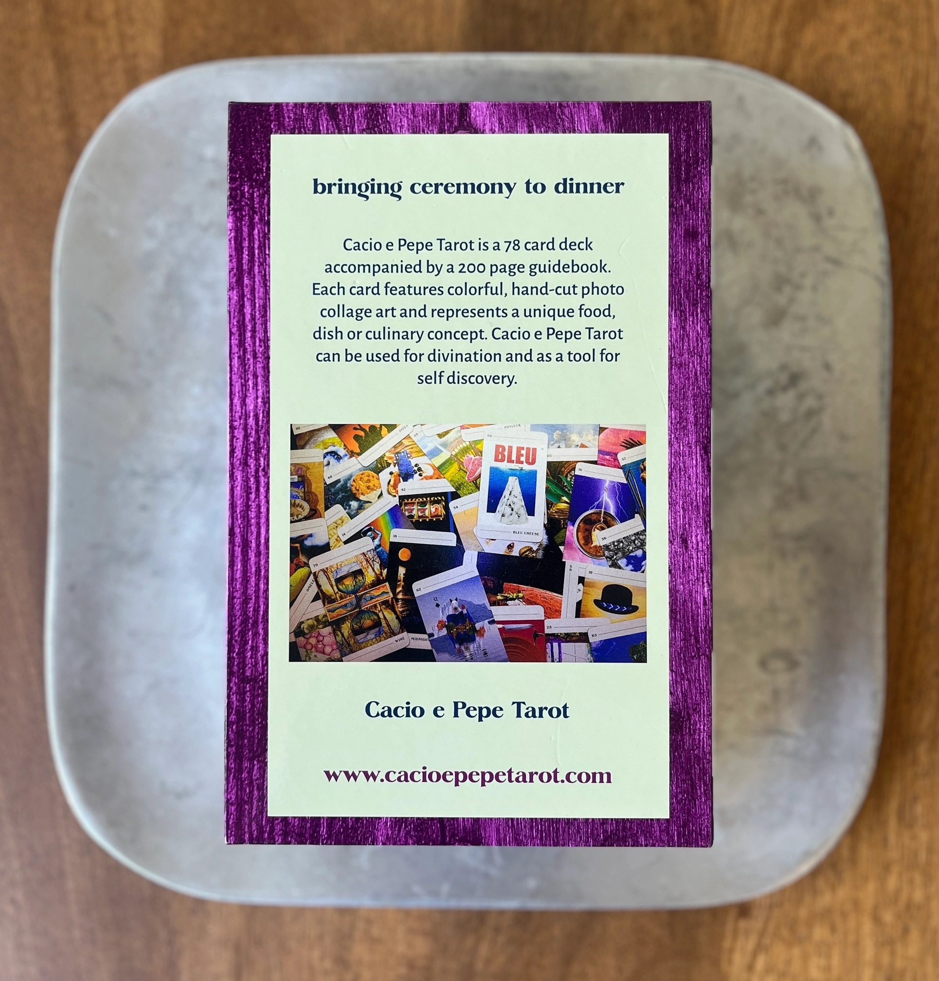 Cacio e Pepe Tarot Deck & Guidebook - Second Edition