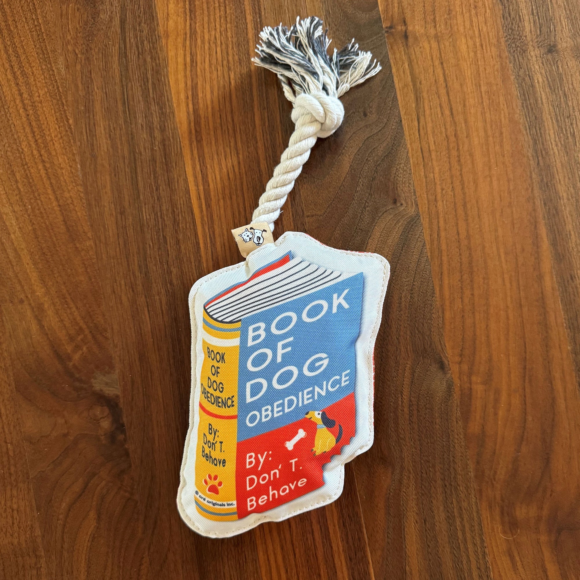 Rope Dog Toy - Book of Dog Obedience