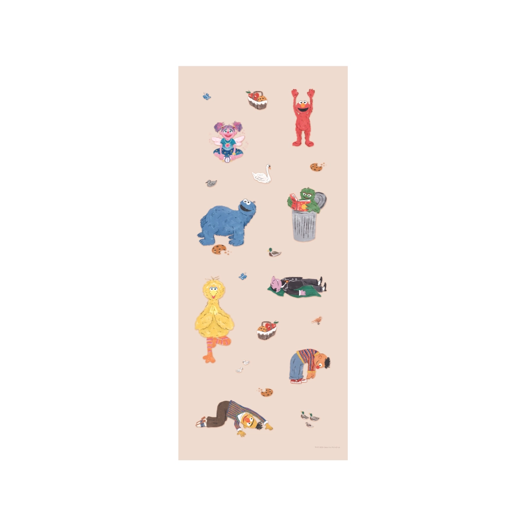 Sesame Street Print Kids Yoga Mat
