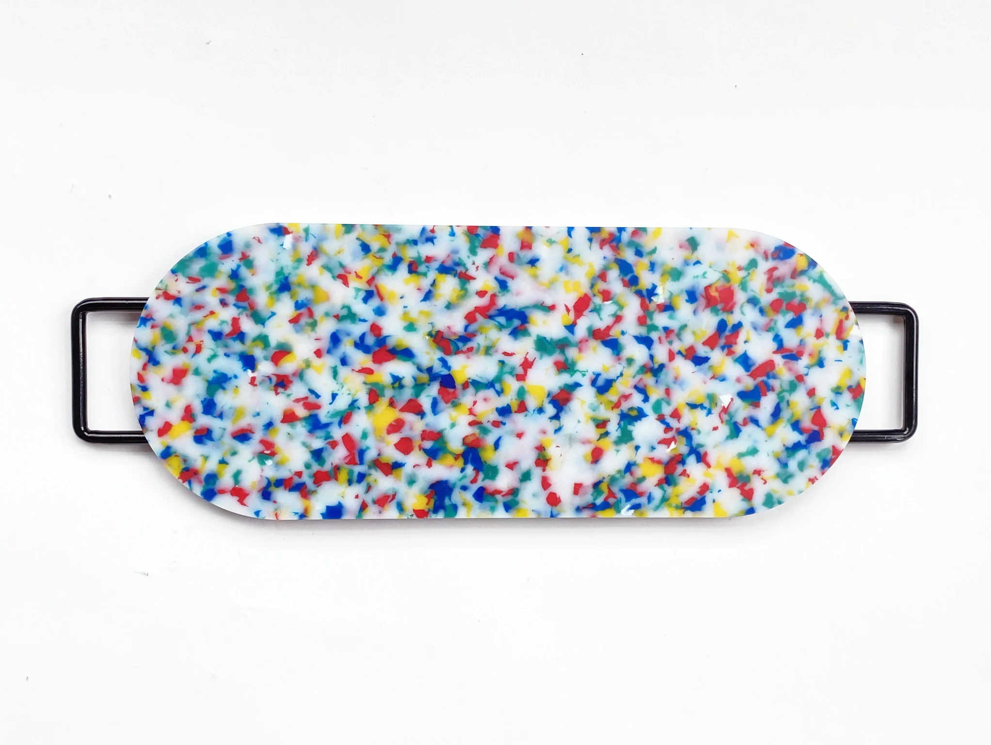 Oval Confetti Cutting Board