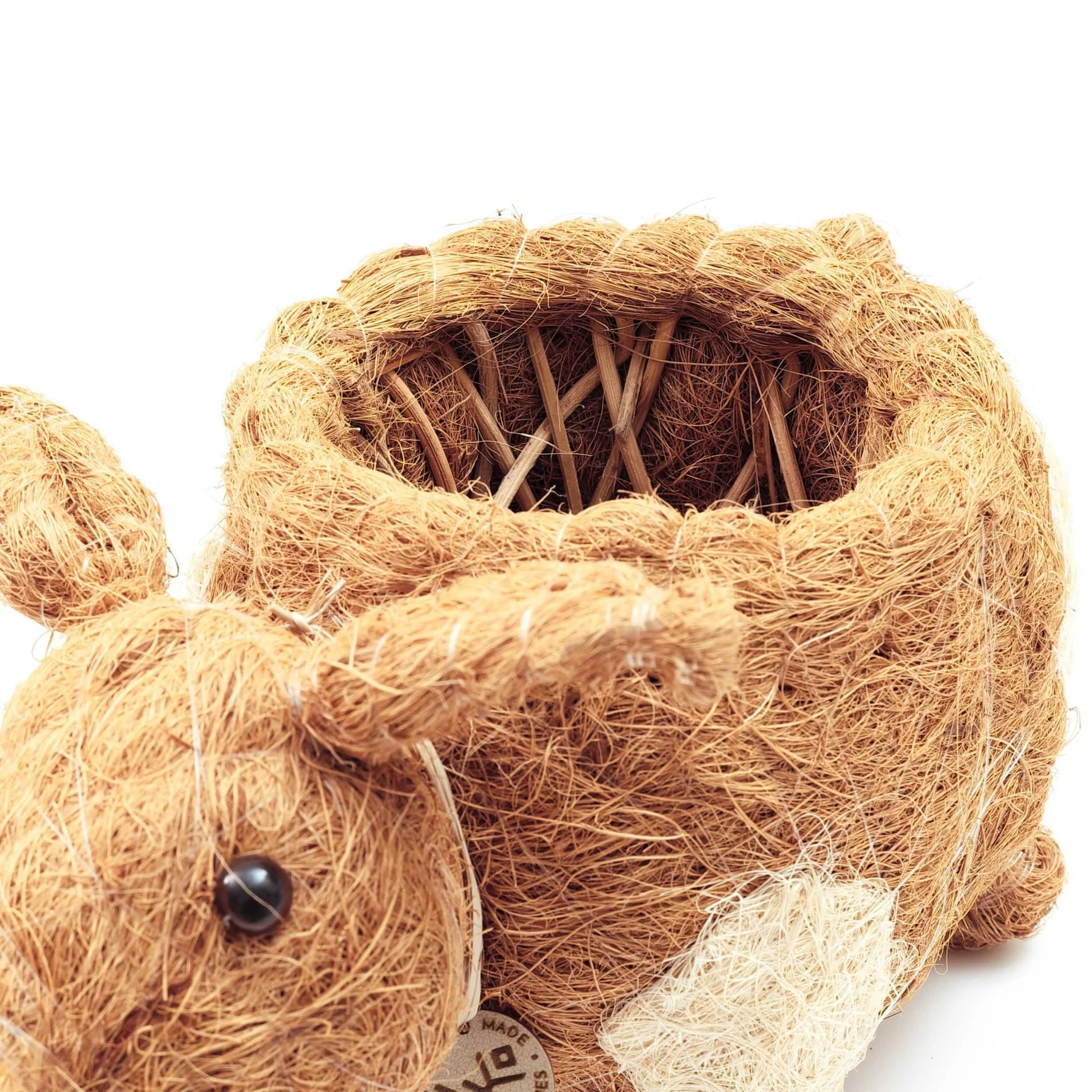 Handcrafted Country Pig Animal Planter