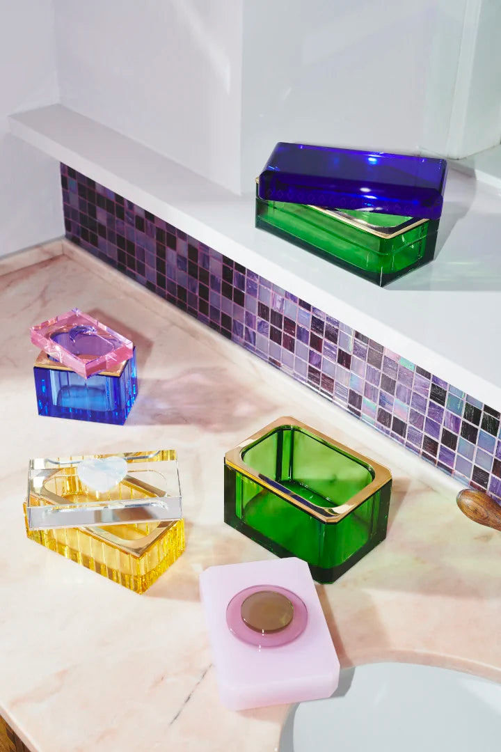 Crystal Deep Blue Trinket