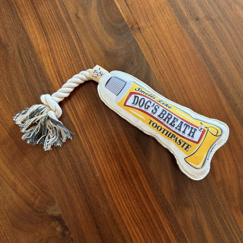 Rope Dog Toy - Smells Like Dog's Breath