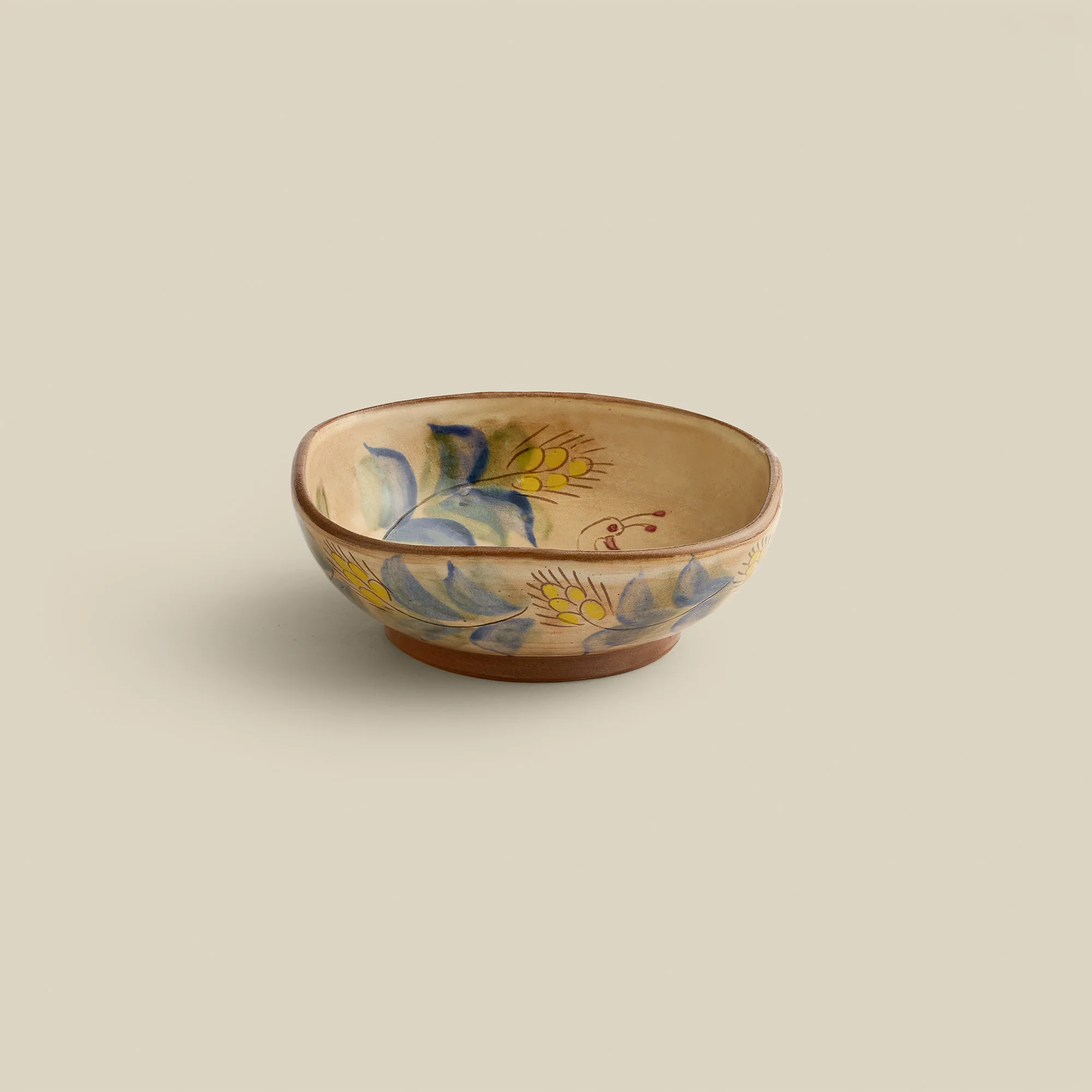 Handcrafted Manial Peacock Bowl