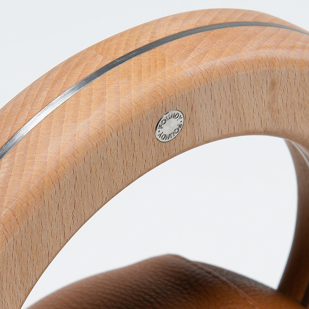 Wooden & Leather Kettlebell (4 kg)