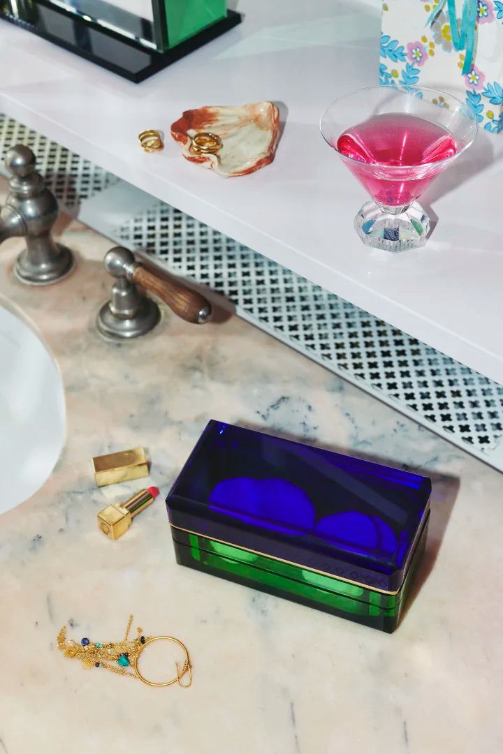 Crystal Deep Blue Trinket