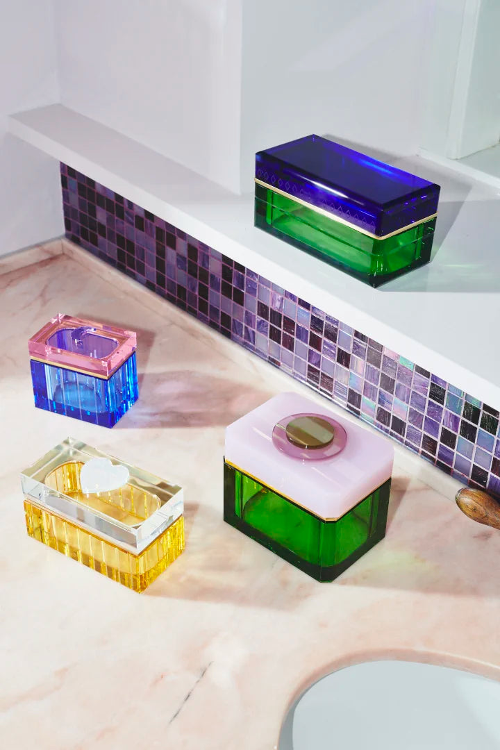 Crystal Deep Blue Trinket